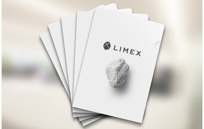 LIMEX製クリアファイル