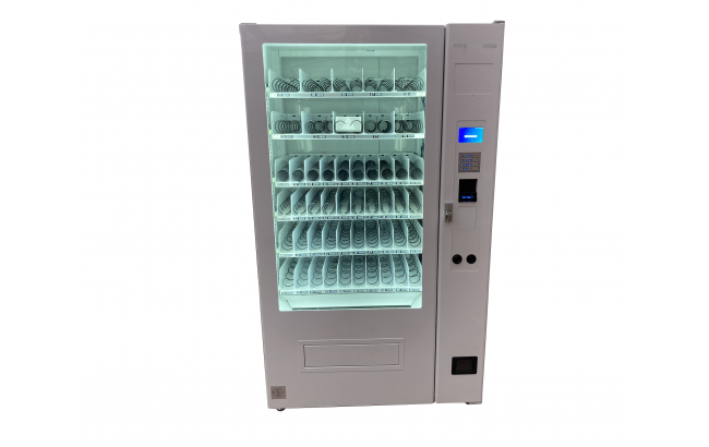 高額紙幣対応 スパイラル型 自動販売機 配達から設置まで対応(屋内、2階以上にも設置可能) 配送設置費用無料